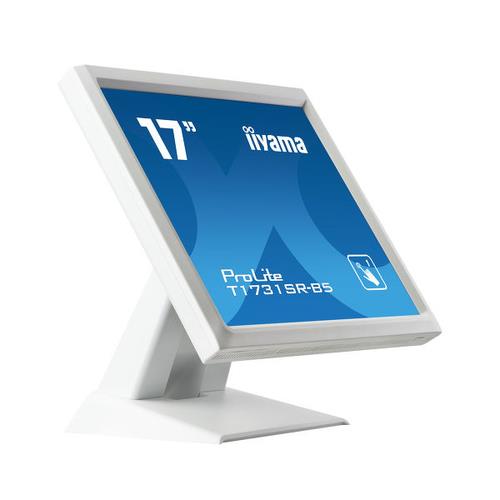 iiyama ProLite T1731SR-W5 computer monitor 43.2 cm (17") 1280 x 1024 pixels TN Touchscreen White