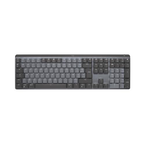 Logitech MX Mechanical keyboard RF Wireless + Bluetooth AZERTY French Graphite Grey