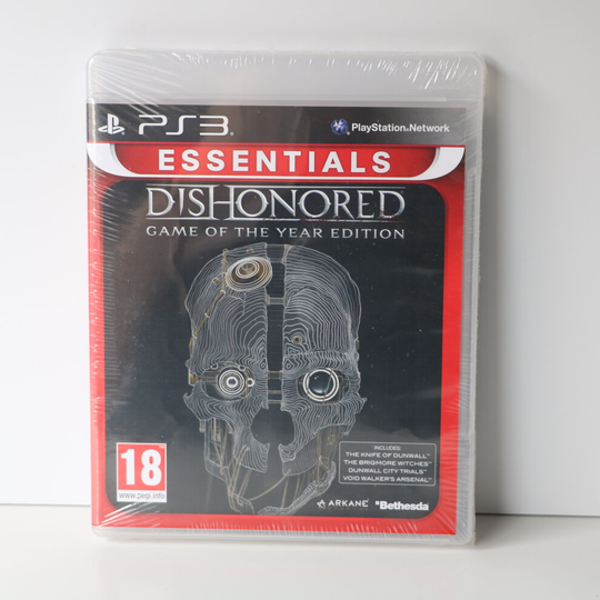 Dishonored Sony Playstation 3 Game Of The Year Edition Essentials NEW