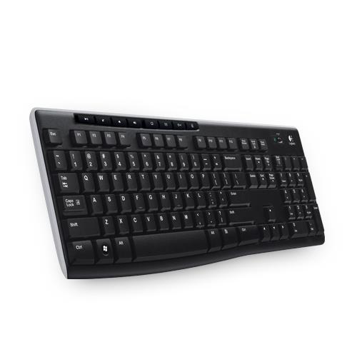 Logitech Wireless K270 keyboard RF Wireless AZERTY French Black
