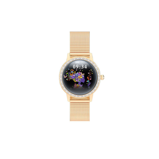 (Gold 1) Smart Watch Heart Rate Monitor IP68 Waterproof Fitness Tracker