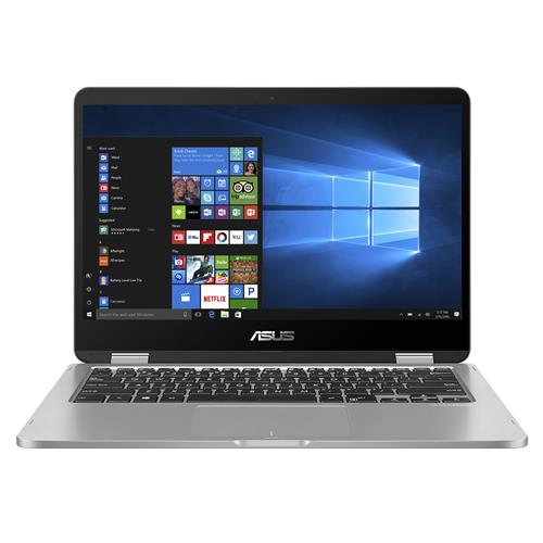 ASUS VivoBook Flip 14 TP401MA-EC194TS notebook N4020 Hybrid (2-in-1) 35.6 cm (14") Touchscreen Full HD Intel Celeron N 4 GB DDR4-SDRAM 64 GB eMMC Wi-Fi 5 (802.11ac) Windows 10 Home S Grey