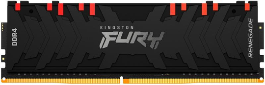 Kingston FURY Renegade Rgb - Ddr4 - Module - 16 Gb - Dimm 288-pin - 3600 Mhz / Pc4-28800 - Cl16 - 1.35 V - Unbuffered - Non-ecc - Black
