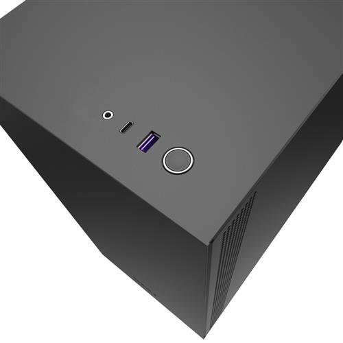NZXT H510 Midi Tower Black Red