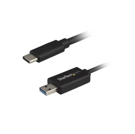 StarTech.com USB-C to USB Data Transfer Cable for Mac and Windows 2M Black