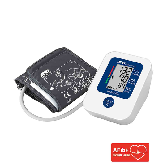 A&D Medical A&d Ua-651 Upper Arm Blood Pressure Monitor - White And Blue