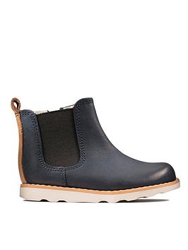 Clarks Toddler Crown Halo Chelsea Boot