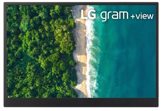 LG Gram +View 16" Portable Monitor with USB Type-C