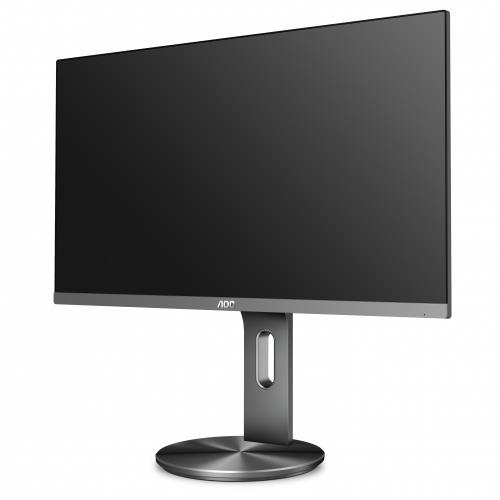 AOC 90 Series I2490PXQU/BT computer monitor 60.5 cm (23.8") 1920 x 1080 pixels Full HD LED Black