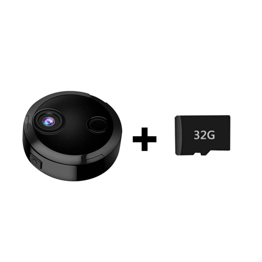(Camera+32G SD Card) Mini Wireless Camera HD WIFi Home Security Camera