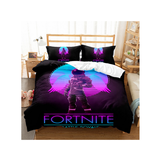 (Style 07, Double) FORTNITE Single Double King Duvet Cover Cartoon