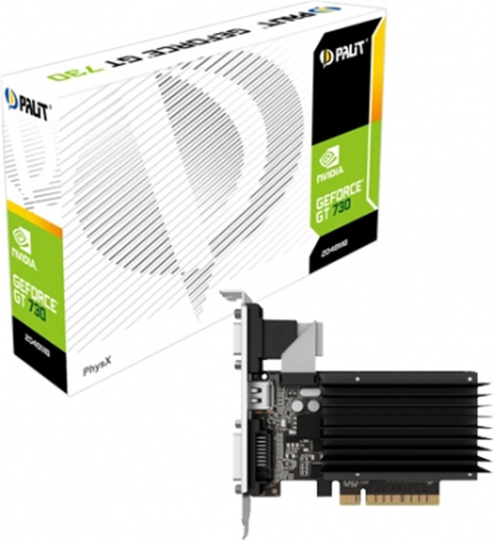 Palit NEAT7300HD46-2080H graphics card NVIDIA GeForce GT 730 2 GB GDDR3