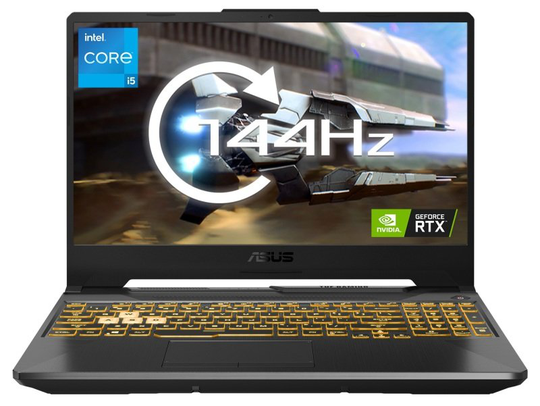 Exdisplay Asus Tuf Gaming F15 FX506HCB Intel Core i5-11400H 2.7GHz 8GB DDR4 512GB PCIe Ssd Nvidia GeForce Rtx 3050 15.6" Full Hd Ips Windows 11 H