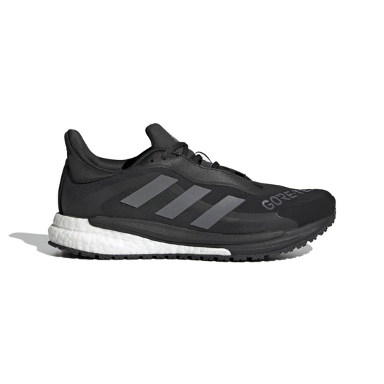 (7.5 UK) Adidas SolarGlide 4 GTX Women's Road Running Shoes, Core Black/Grey Four/Cloud White