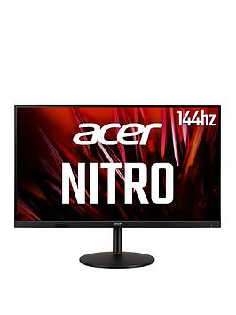 Acer Nitro Xv322Qkkvbmiiphuzx 31.5In Zeroframe Freesync Premium Ultra Hd, 144Hz Gaming Monitor, - Monitor + Xbox Game Pass For Pc 3 Months
