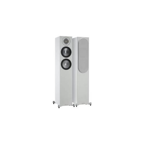 Bronze 200 Floor Speaker Pair White