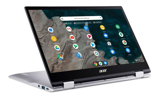 Acer Chromebook Spin 513 CP513-1H, Qualcomm Kryo 468 2.1GHz, 4GB DDR4, 64GB eMMC, 13.3" Full HD IPS, Qualcomm Adreno 618, Chrome OS Laptop