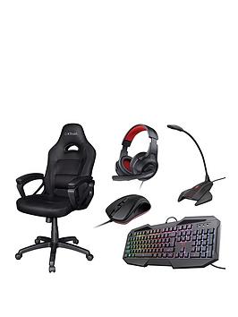 Trust Ultimate Pc Gaming Bundle &Ndash; 5-In-1!