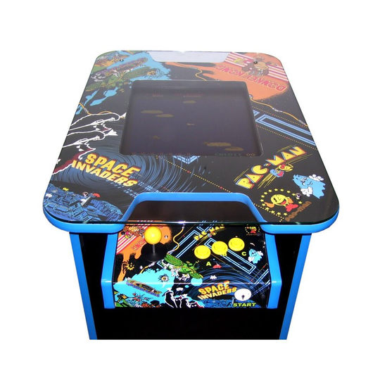 Retro Cocktail Table Arcade Machine (Multigame theme) - 60 game model