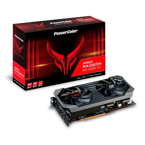 PowerColor Red Devil AXRX 6650XT 8GBD6-3DHE/OC graphics card AMD Radeon RX 6650 XT 8 GB GDDR6