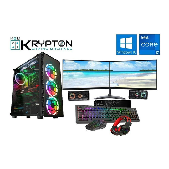 (2GB GT730, Temper Glass 4RGB Fans ) Gaming PC i7 3770 512 SSD 1TB 16GB GTX 1660