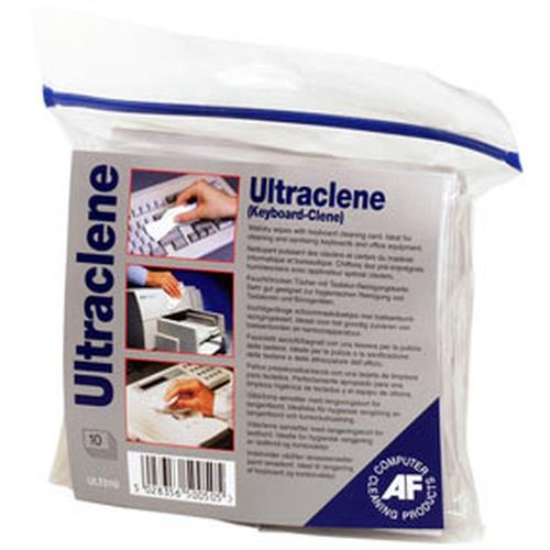 AF Workspace Cleaning Keyboard Equipment cleansing wet & dry cloths