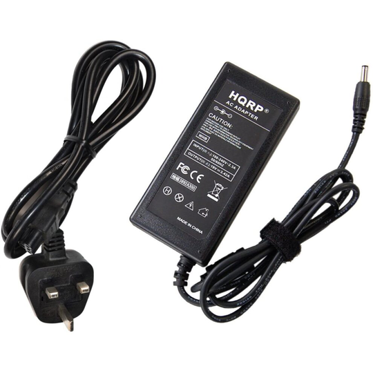 HQRP AC Adapter for HP Pavilion 23cw 22cwa 23er 25er 27er 22es 25es 27es 23xw 27xw 24ea 20 21 23 24 25 27 Inch Monitors Power Supply Cord Cable