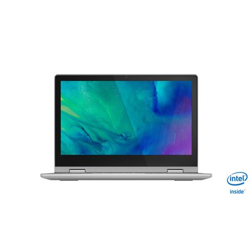 Lenovo IdeaPad Flex 3i N5030 Hybrid (2-in-1) 29.5 cm (11.6") Touchscreen HD Intel Pentium Silver 4 GB DDR4-SDRAM 64 GB eMMC Wi-Fi 5 (802.11ac) Windows 10 Home S Grey Platinum