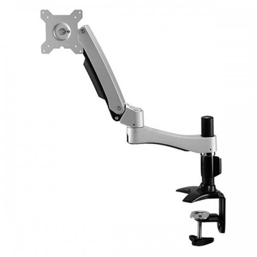 Amer AMR1ACL monitor mount / stand 66 cm (26") Clamp Black Silver