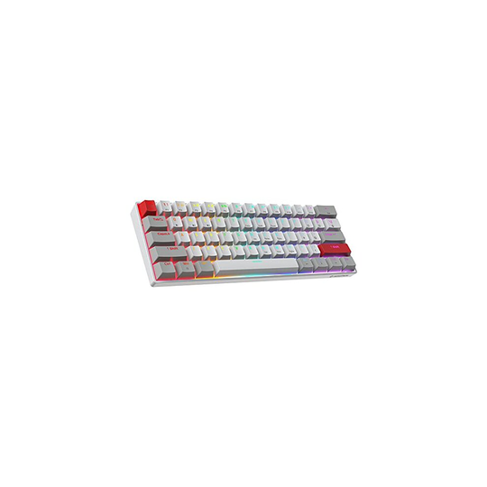 NEWMEN GM610 60% Gaming Keyboard Wired & Wireless Mechanical Keyboard Bluetooth Hotswap 61 Keys Anti-Ghosting with Extra Keycap Set,RGB Backlit,
