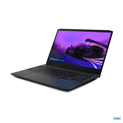 Lenovo IdeaPad Gaming 3 i5-11300H Notebook 39.6 cm (15.6") Full HD Intel Core i5 8 GB DDR4-SDRAM 512 GB SSD NVIDIA GeForce RTX 3050 Ti Wi-Fi 6 (802.11ax) Windows 10 Home Black