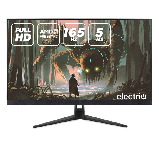 electriQ 25" Full HD HDR 165Hz FreeSync / VSync 5ms Gaming Monitor