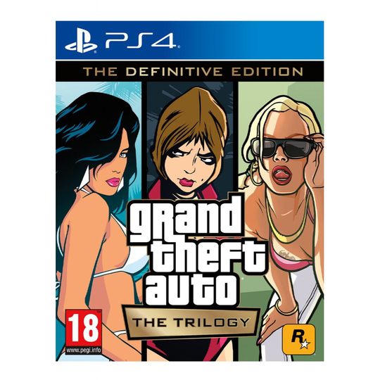 Grand Theft Auto: The Trilogy The Definitive Edition | Sony PlayStation 4 PS4 | Video Game