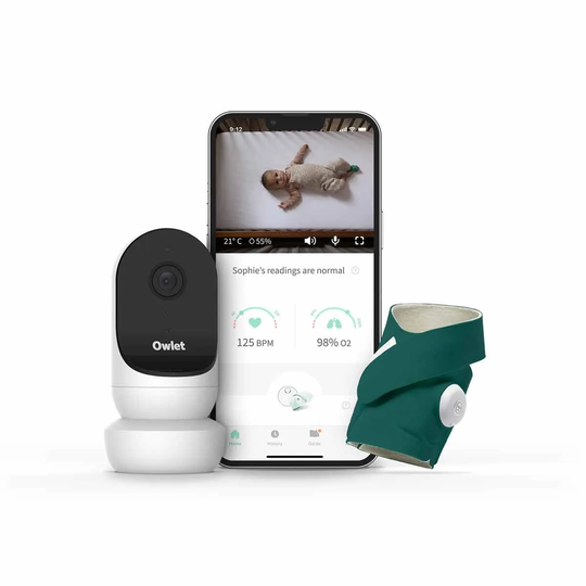 Owlet Monitor Duo: Smart Sock 3 + Cam 2 / Deep Sea Green