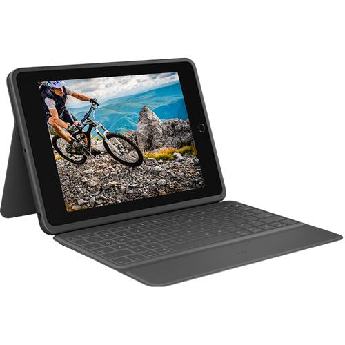 Logitech Rugged Folio QWERTY UK English Graphite USB Type-C