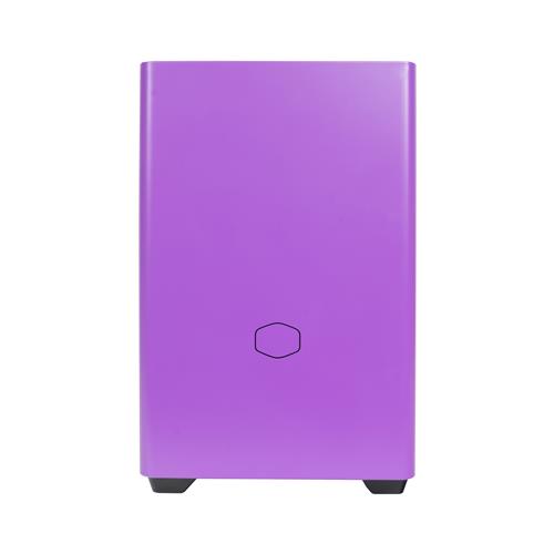 Cooler Master MasterBox NR200P Small Form Factor (SFF) Black Purple