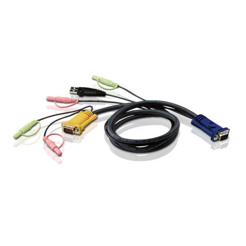Aten 2L5301U KVM cable 1.2 m Black