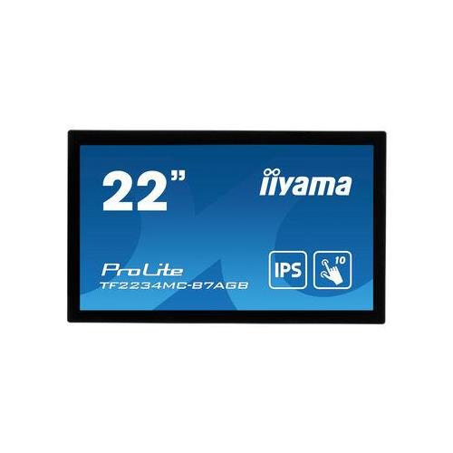 iiyama ProLite TF2234MC-B7AGB computer monitor 54.6 cm (21.5") 1920 x 1080 pixels Full HD LED Touchscreen Multi-user Black