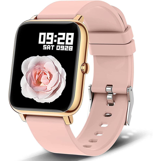 Popglory Smart Watch, Fitness Tracker with Blood Oxygen, Blood Pressure, Heart Rate Monitor, IP67 waterproof Smartwatch Fitness...