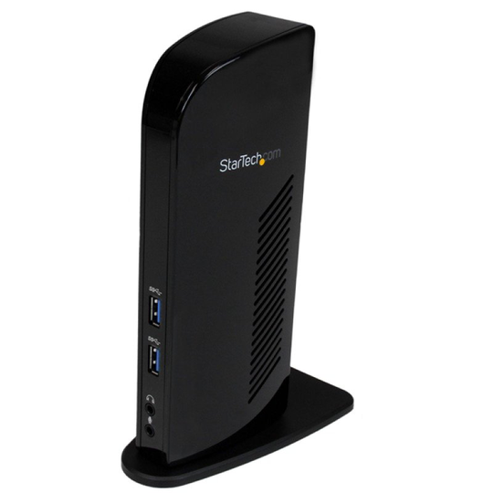 StarTech.com USB 3.0 Docking Station - Vertical - Dual Monitor USB 3.0 Port Replicator