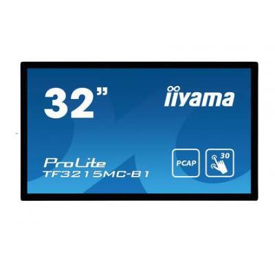 iiyama ProLite TF3215MC-B1 computer monitor 81.3 cm (32") 1920 x 1080 pixels Full HD LED Touchscreen Kiosk Black