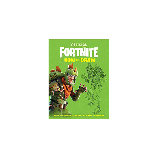 How to Draw Fortnite Coloring Book Step By Step Kids Brain Training