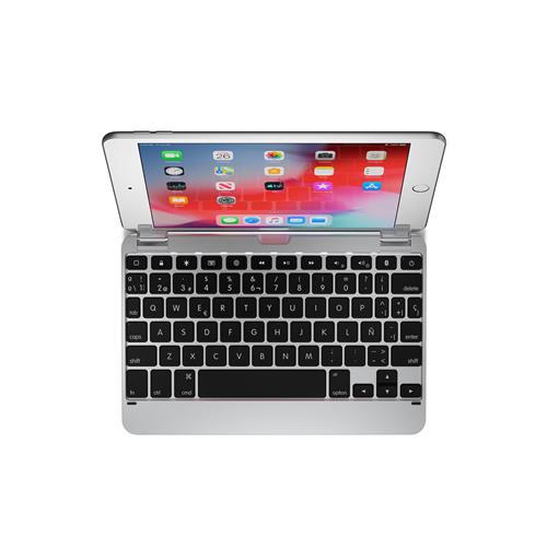 Brydge BRY5201ES mobile device keyboard Silver Bluetooth QWERTY Spanish