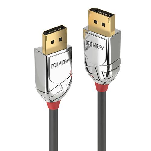 Lindy 0.5m DisplayPort 1.4 Cable Cromo Line