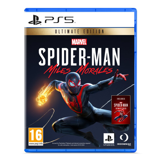 Marvel's Spider-Man Ultimate Edition Miles Morales PS5 Game