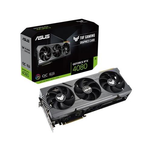 ASUS TUF Gaming TUF-RTX4080-O16G-GAMING NVIDIA GeForce RTX 4080 16 GB GDDR6X