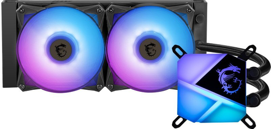 Msi Mag Coreliquid C280CPU Aio Liquid Cooler for Intel, Amd and LGA1700 Ready