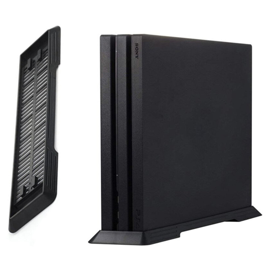PS4 Console Vented Vertical Stand Dock Holder - Pro Version
