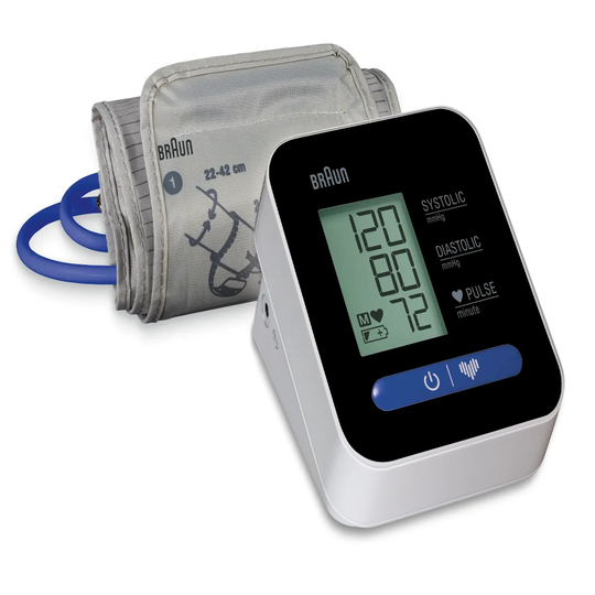 Braun BUA500EUV1 Exact Fit One Automatic Upper Arm Blood Pressure Monitor - White