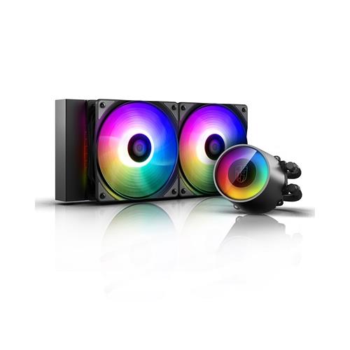 DeepCool DP-GS-H12AR-CSL240V2 computer cooling system Processor All-in-one liquid cooler 12 cm Black 1 pc(s)